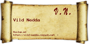 Vild Nedda névjegykártya